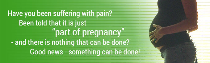 Treatment for pain during pregnancy